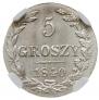 5 groszy 1840 year