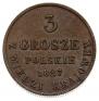 3 grosze 1827 year