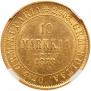 10 markkaa 1878 year