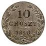 10 groszy 1840 year