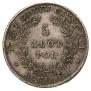 5 złotych 1831 year