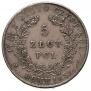 5 złotych 1831 year