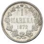 1 markka 1872 year