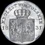 10 groszy 1831 year