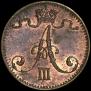 1 пенни 1884 года