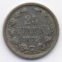25 pennia 1872 year