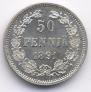 50 pennia 1891 year