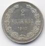 2 markkaa 1907 year