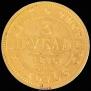 3 roubles 1875 year