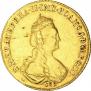 5 roubles 1780 year