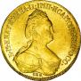 10 roubles 1783 year
