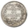 20 kopecks - 40 groszy 1850 year