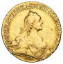 10 roubles 1772 year