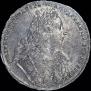 1 рубль 1729 года