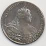 1 rouble 1737 year