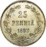 25 pennia 1897 year