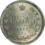 1 рубль 1883 года