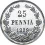 25 pennia 1909 year