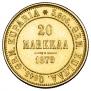 20 markkaa 1879 year