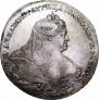 1 rouble 1737 year