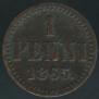 1 penni 1865 year
