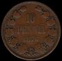 10 pennia 1876 year