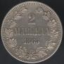 2 markkaa 1865 year