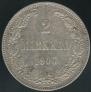 2 markkaa 1905 year