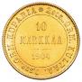 10 markkaa 1904 year