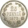 25 pennia 1872 year
