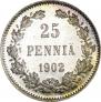 25 пенни 1902 года