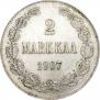 2 markkaa 1907 year