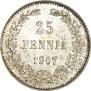 25 pennia 1907 year