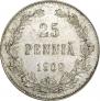 25 pennia 1909 year