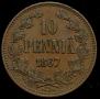 10 pennia 1867 year