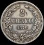 2 markkaa 1870 year