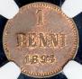 1 penni 1894 year