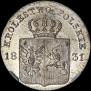 10 groszy 1831 year