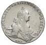 1 rouble 1768 year