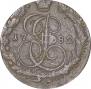 5 kopecks 1782 year