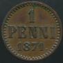 1 penni 1871 year