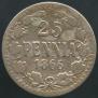 25 пенни 1866 года