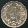 25 пенни 1898 года