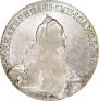 1 рубль 1770 года