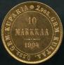 10 markkaa 1904 year