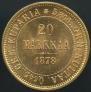 20 markkaa 1878 year
