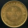 20 markkaa 1878 year