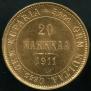 20 markkaa 1911 year