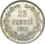 25 пенни 1913 года