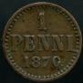 1 penni 1870 year